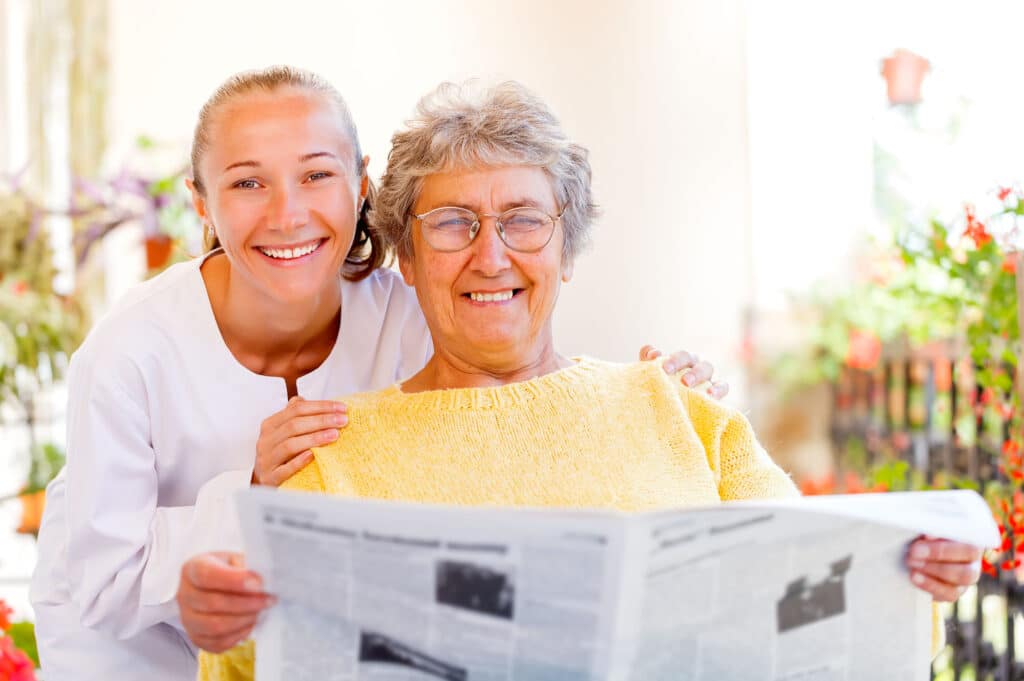 Home care helps seniors with daily support and care, helping their moods and social engagement.