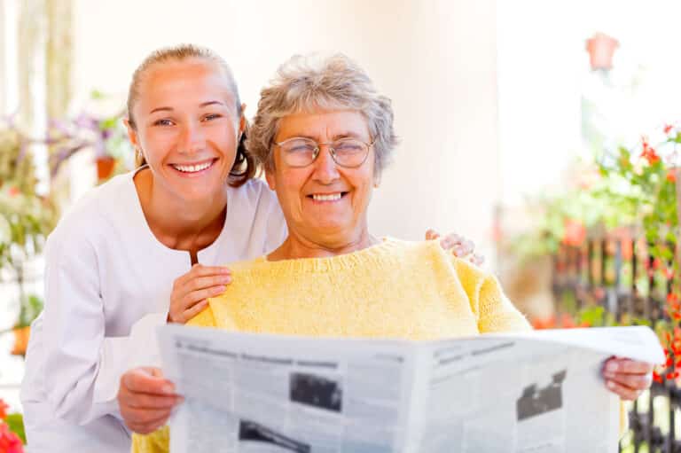 Home care helps seniors with daily support and care, helping their moods and social engagement.